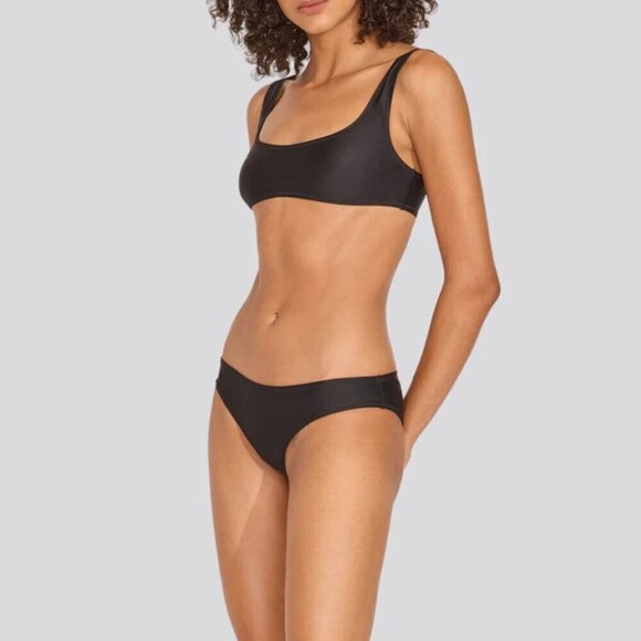 New Solid & Striped The Elle Black Swim Bikini Top NWT XL - Picture 7 of 12